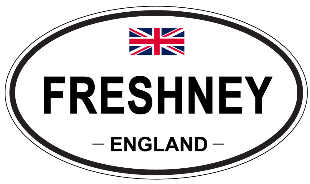 FRESHNEY, England - Oval Magnet