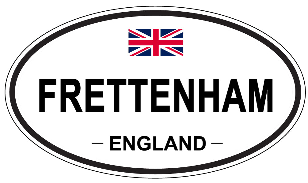 FRETTENHAM, England - Oval Magnet