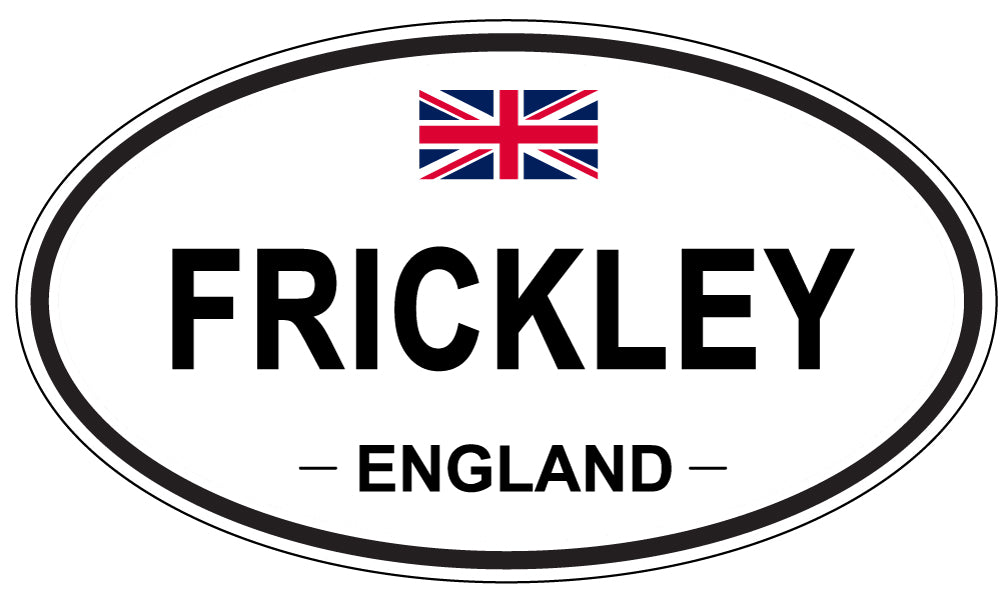 FRICKLEY, England - Oval Magnet