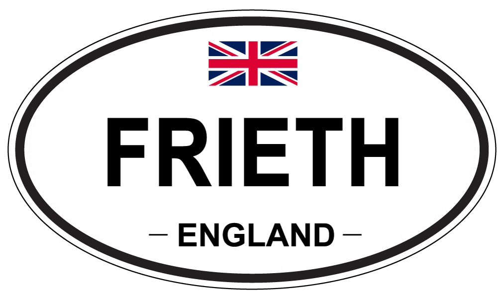 FRIETH, England - Oval Magnet