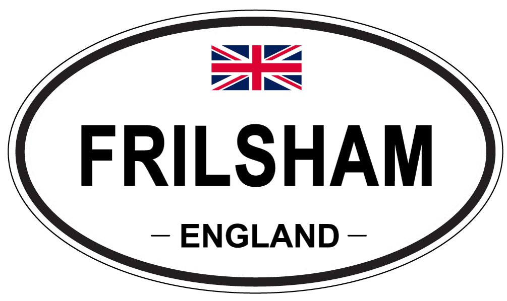 FRILSHAM, England - Oval Magnet