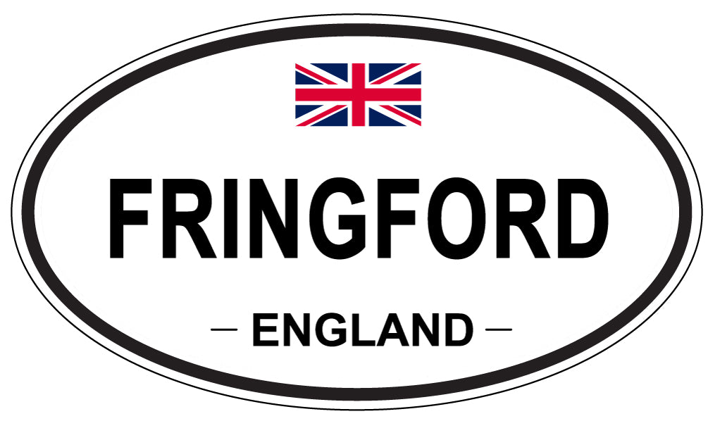 FRINGFORD, England - Oval Magnet