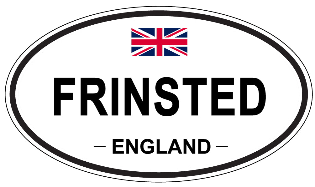 FRINSTED, England - Oval Magnet