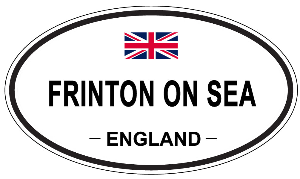FRINTON ON SEA, England - Oval Magnet