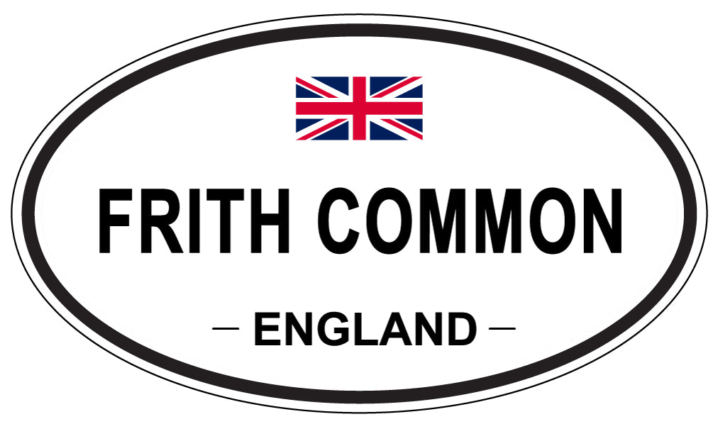 FRITH COMMON, ENGLAND - Oval Sticker