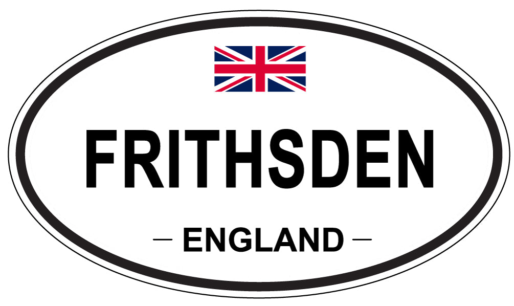 FRITHSDEN, ENGLAND - Oval Sticker