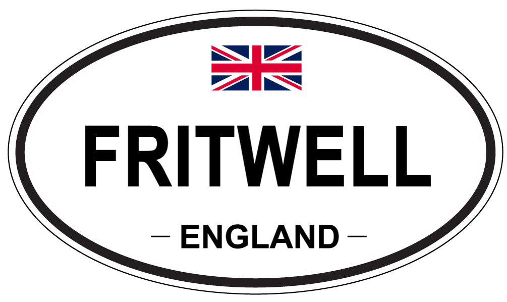 FRITWELL, England - Oval Magnet