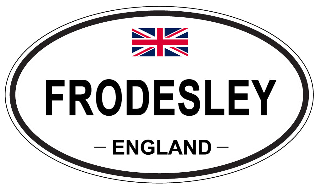 FRODESLEY, England - Oval Magnet