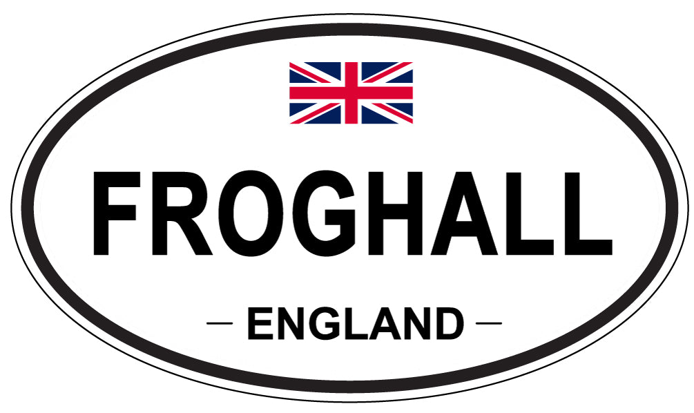 FROGHALL, England - Oval Magnet