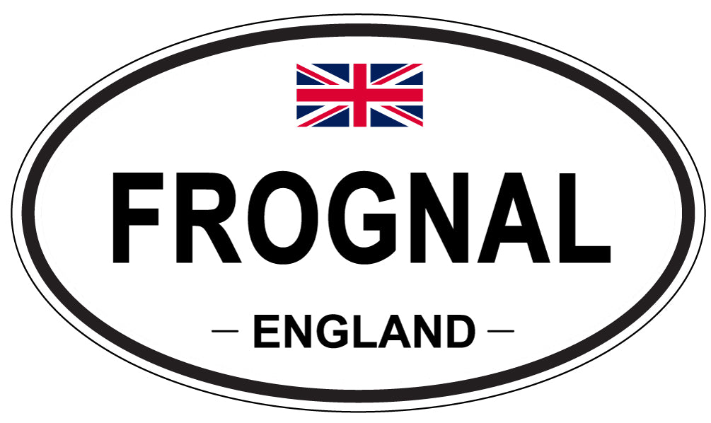 FROGNAL, England - Oval Magnet