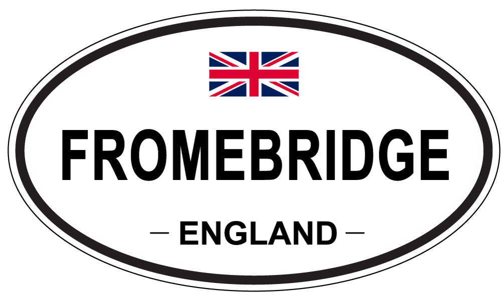 FROMEBRIDGE, England - Oval Magnet