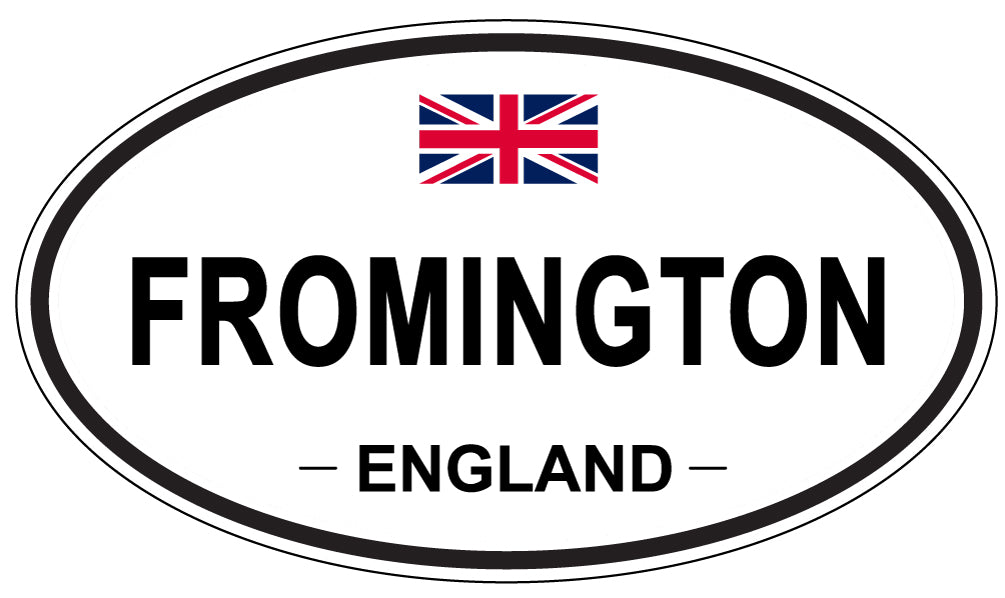 FROMINGTON, England - Oval Magnet
