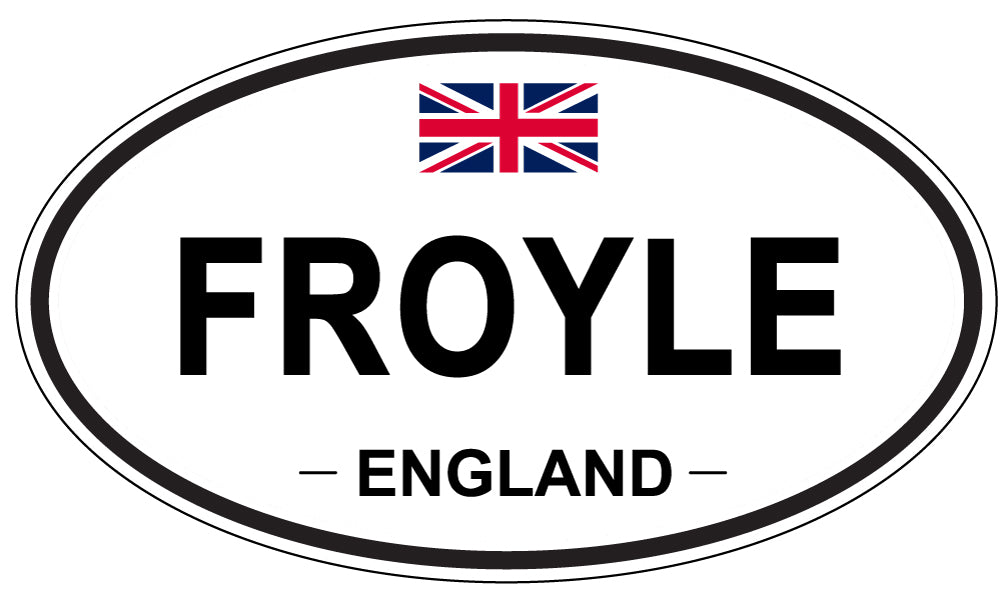 FROYLE, England - Oval Magnet