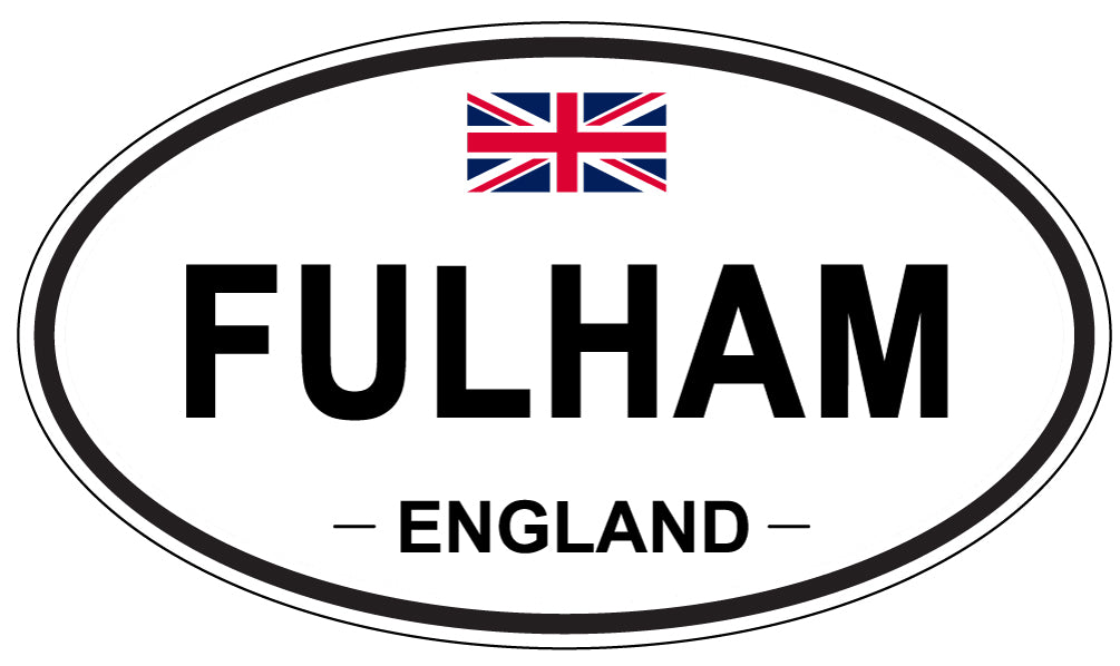FULHAM, England - Oval Magnet