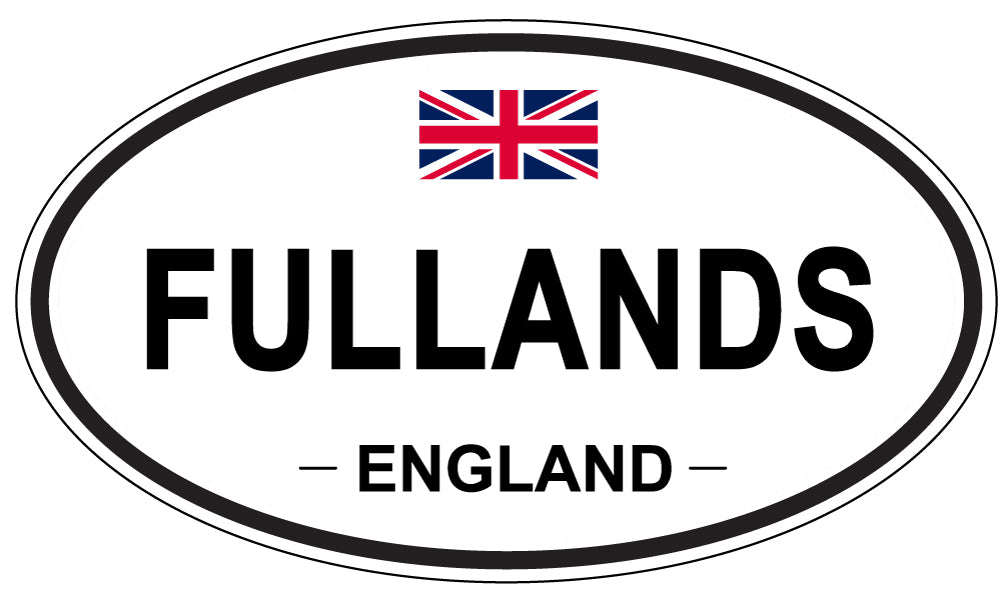 FULLANDS, England - Oval Magnet