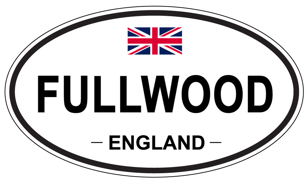 FULLWOOD, England - Oval Magnet