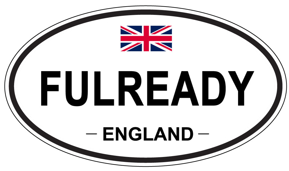FULREADY, England - Oval Magnet