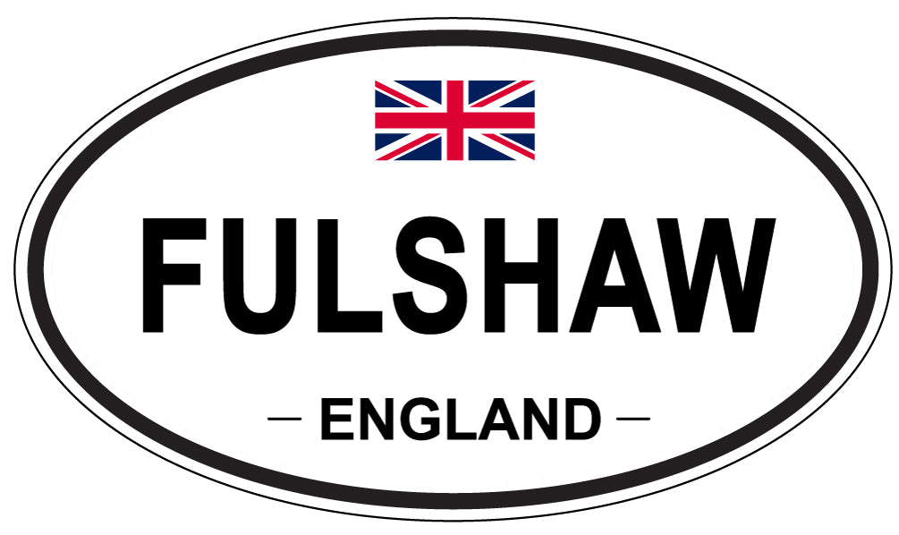 FULSHAW, England - Oval Magnet