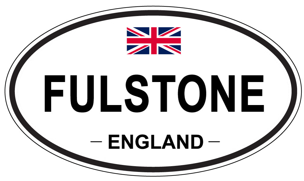 FULSTONE, England - Oval Magnet