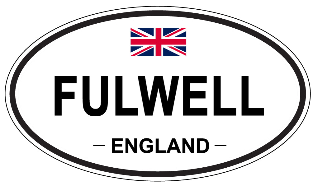 FULWELL, England - Oval Magnet