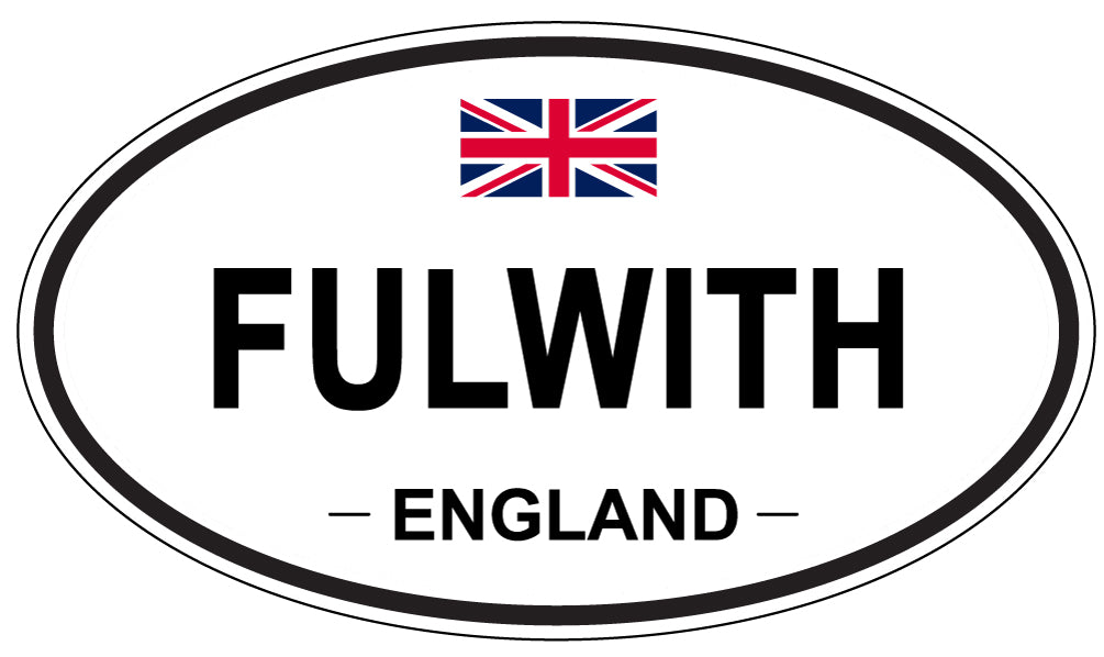 FULWITH, England - Oval Magnet