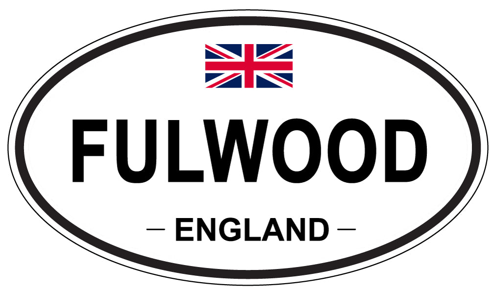 FULWOOD, England - Oval Magnet