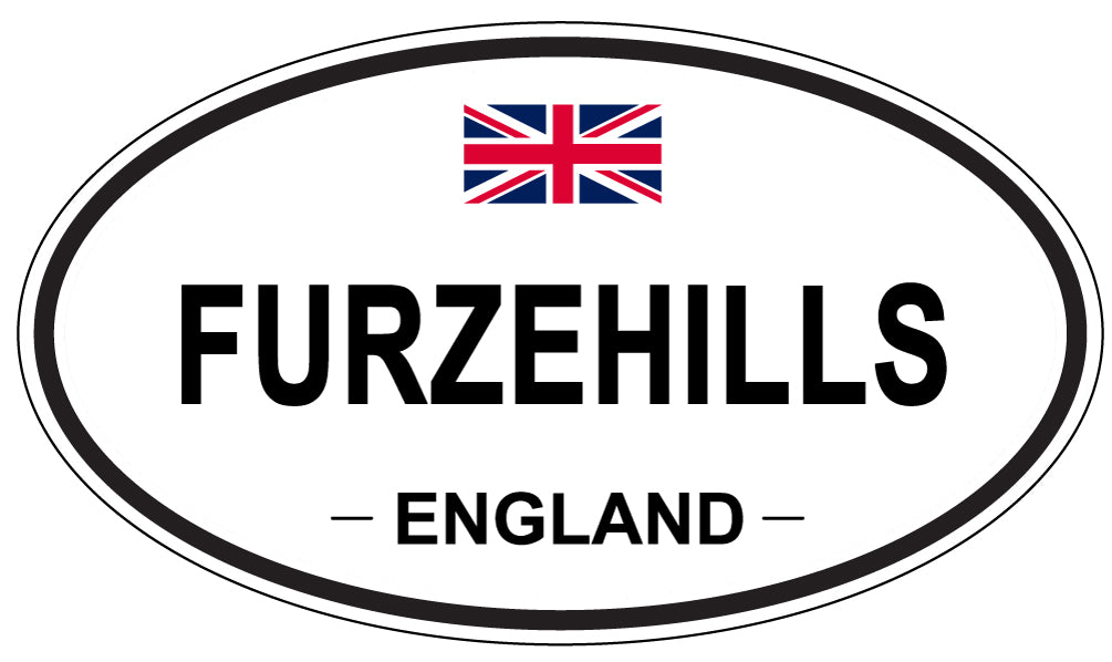 FURZEHILLS, England - Oval Magnet
