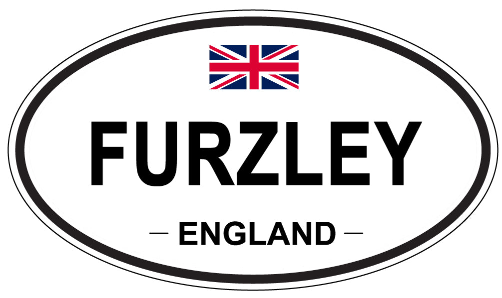 FURZLEY, England - Oval Magnet