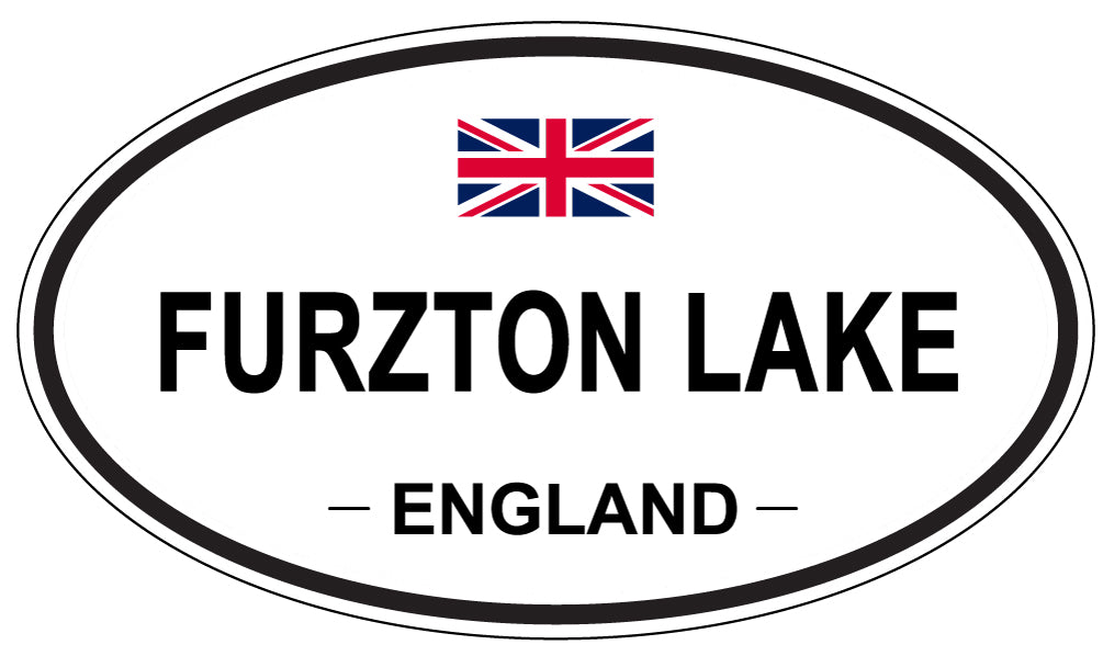 FURZTON LAKE, England - Oval Magnet