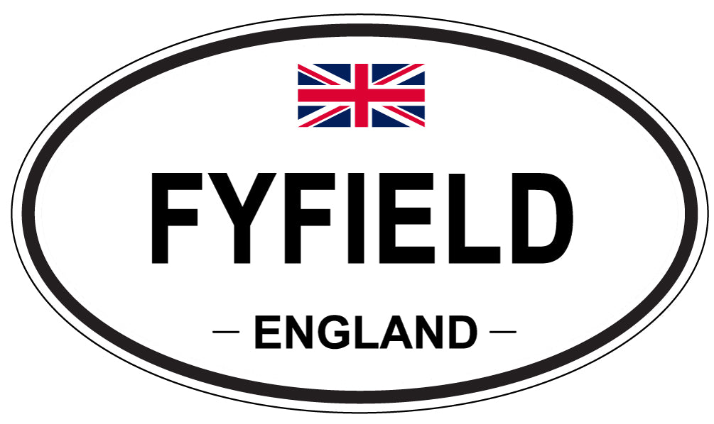 FYFIELD, England - Oval Magnet