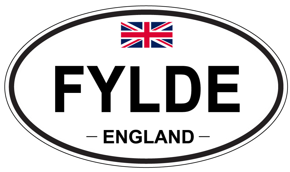 FYLDE, England - Oval Magnet