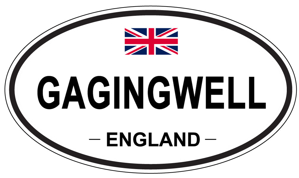 GAGINGWELL, England - Oval Magnet