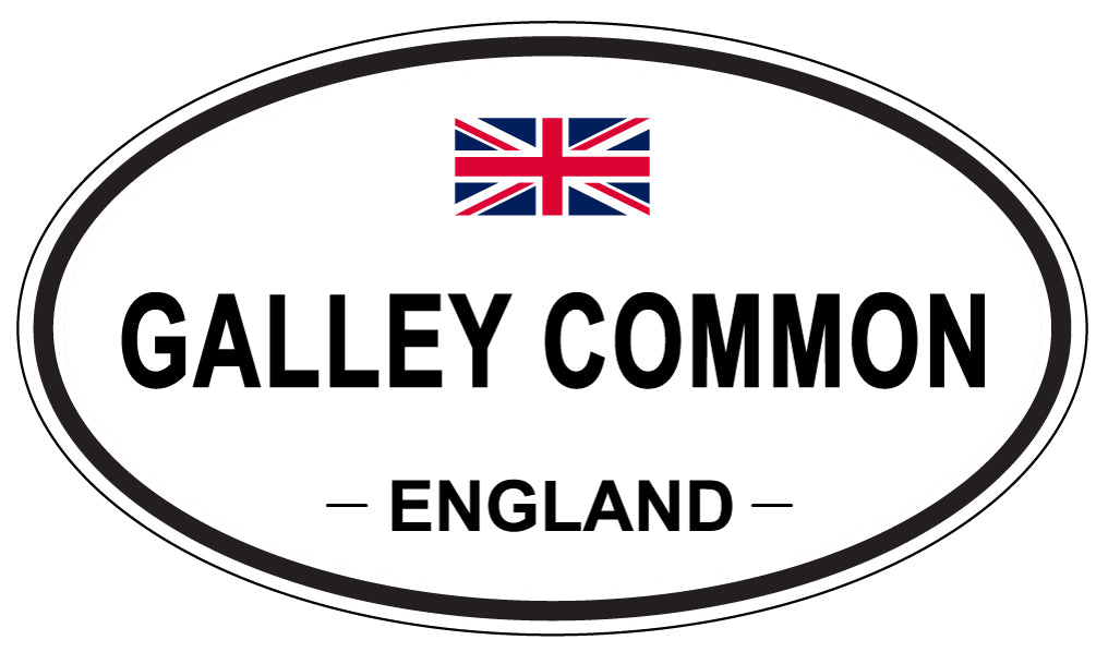 GALLEY COMMON, England - Oval Magnet