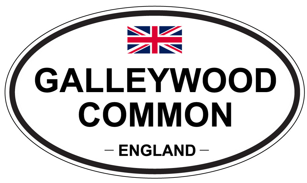 GALLEYWOOD COMMON, England - Oval Magnet