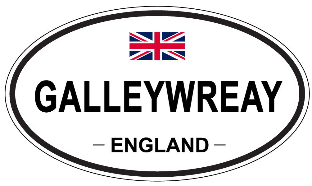 GALLEYWREAY, England - Oval Magnet