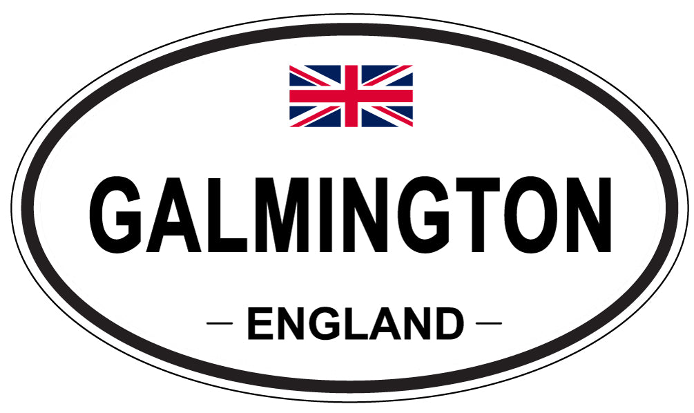 GALMINGTON, England - Oval Magnet