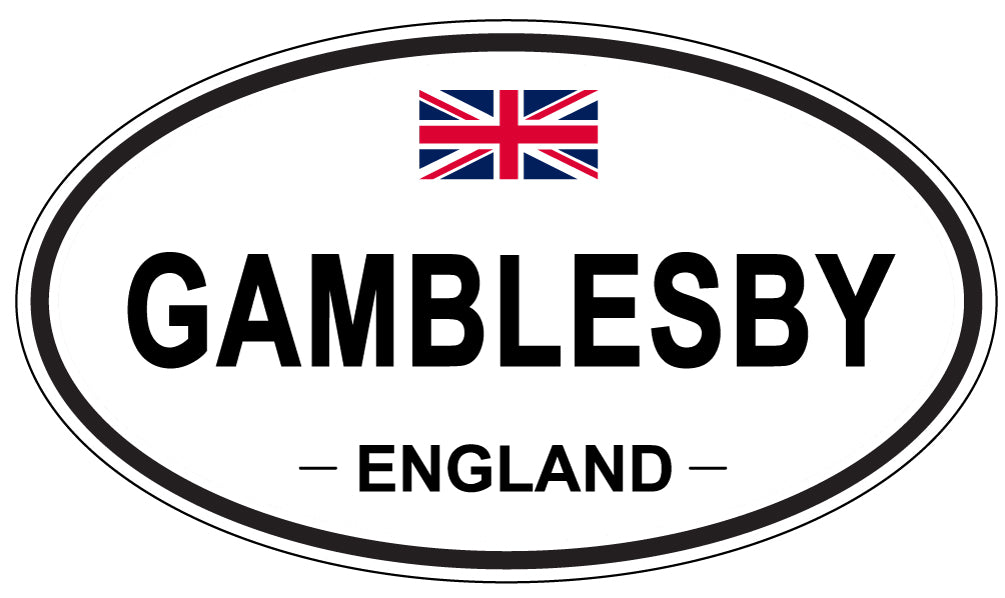 GAMBLESBY, England - Oval Magnet