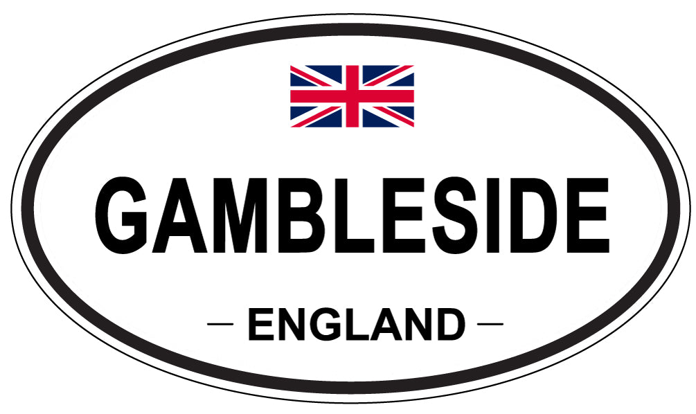 GAMBLESIDE, England - Oval Magnet