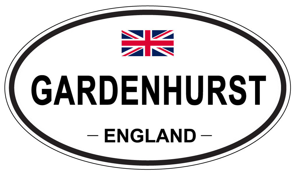 GARDENHURST, England - Oval Magnet