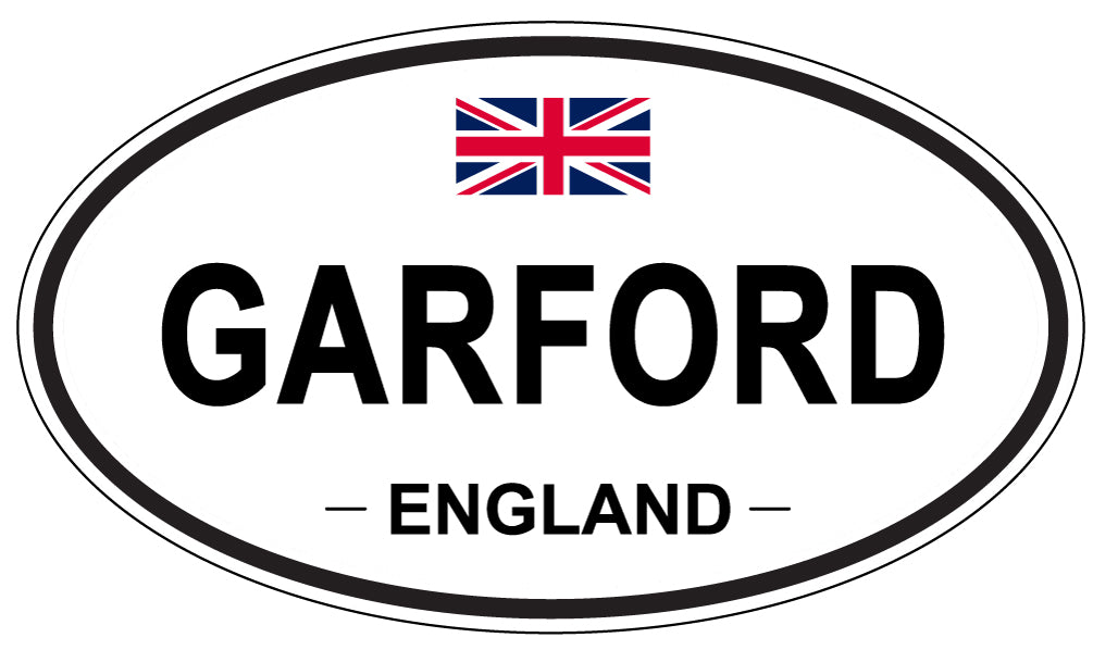 GARFORD, England - Oval Magnet