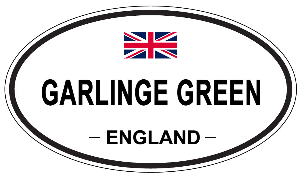 GARLINGE GREEN, England - Oval Magnet