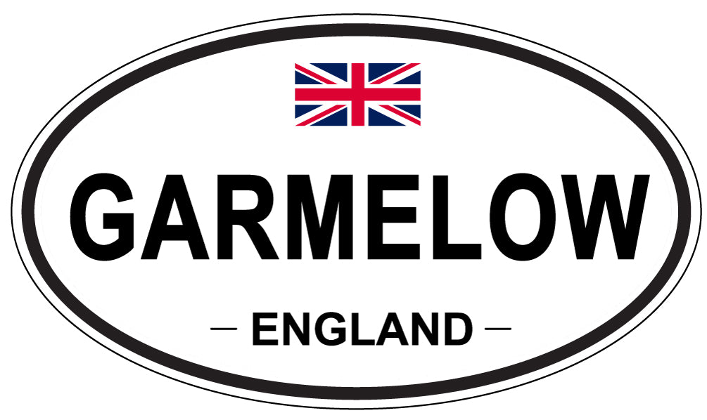 GARMELOW, England - Oval Magnet