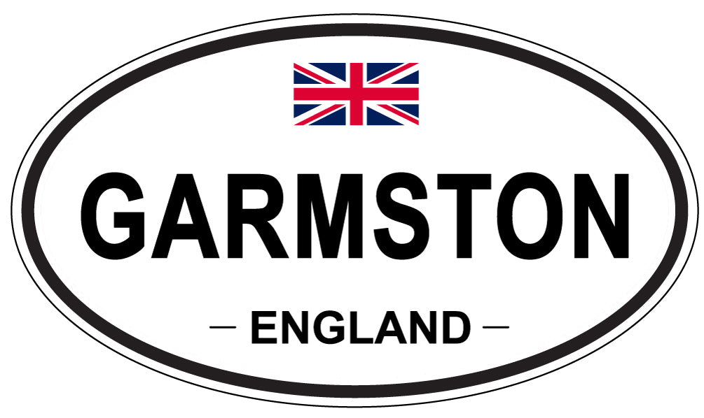 GARMSTON, England - Oval Magnet