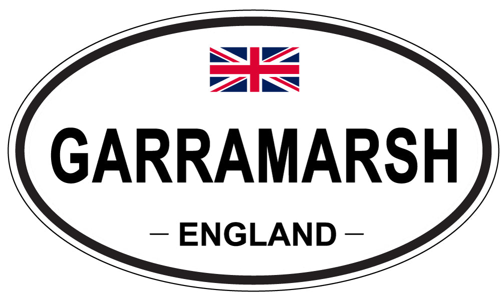 GARRAMARSH, England - Oval Magnet