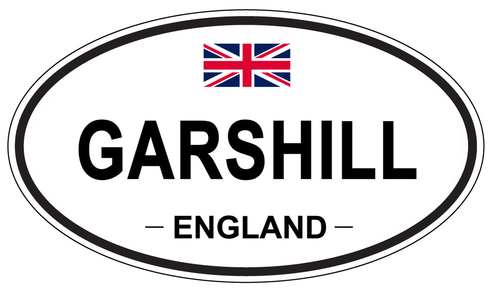 GARSHILL, England - Oval Magnet