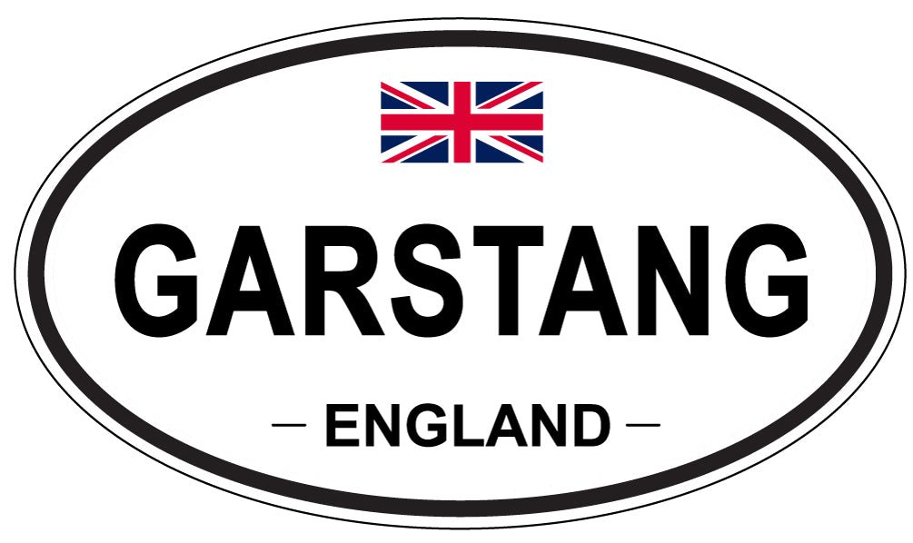 GARSTANG, England - Oval Magnet