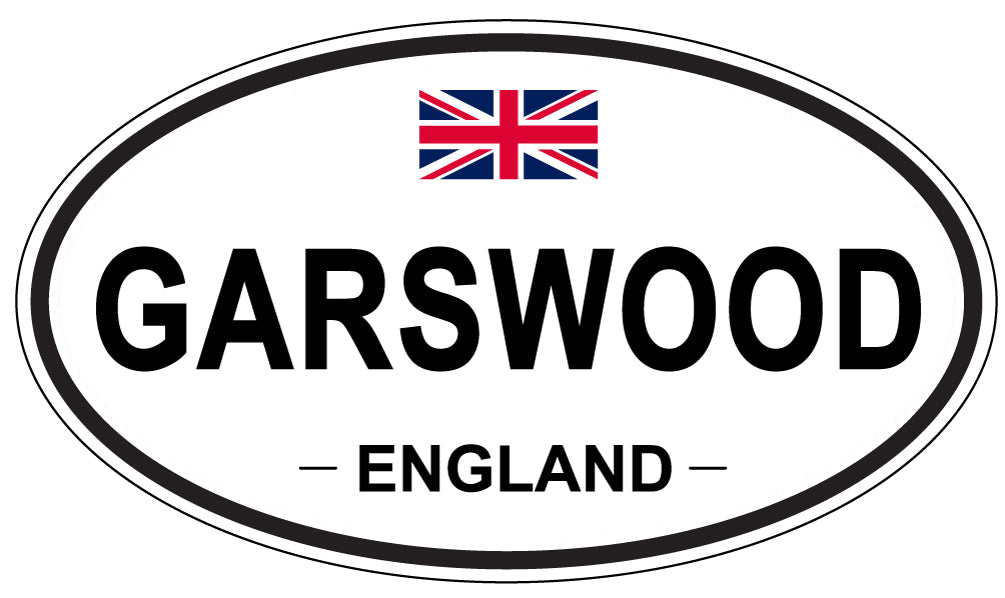 GARSWOOD, England - Oval Magnet