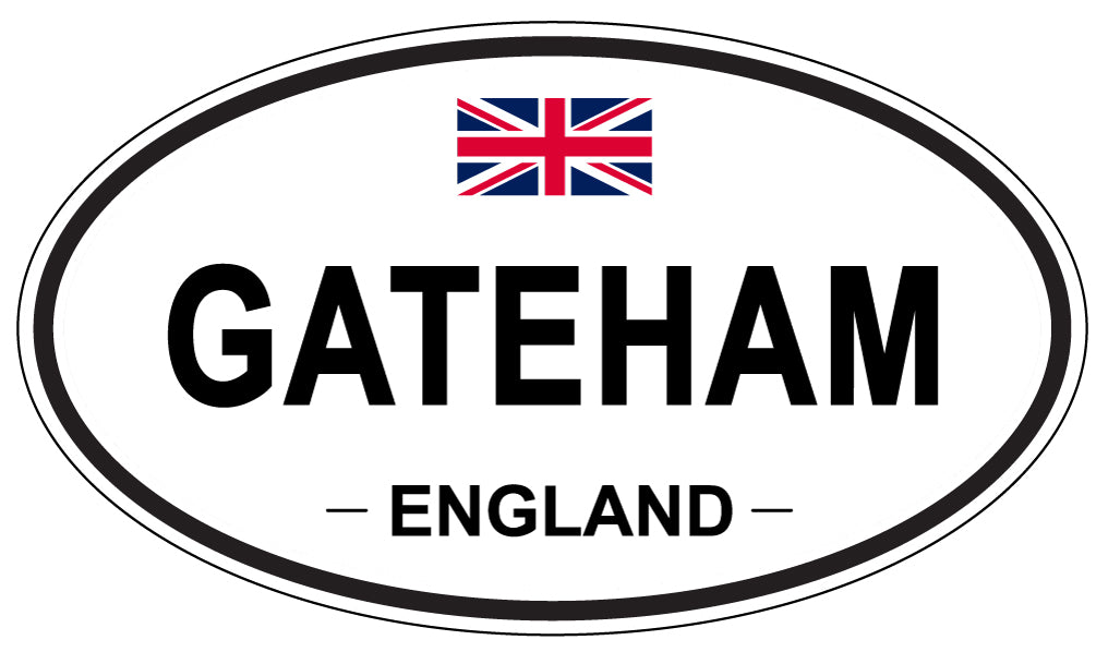 GATEHAM, England - Oval Magnet