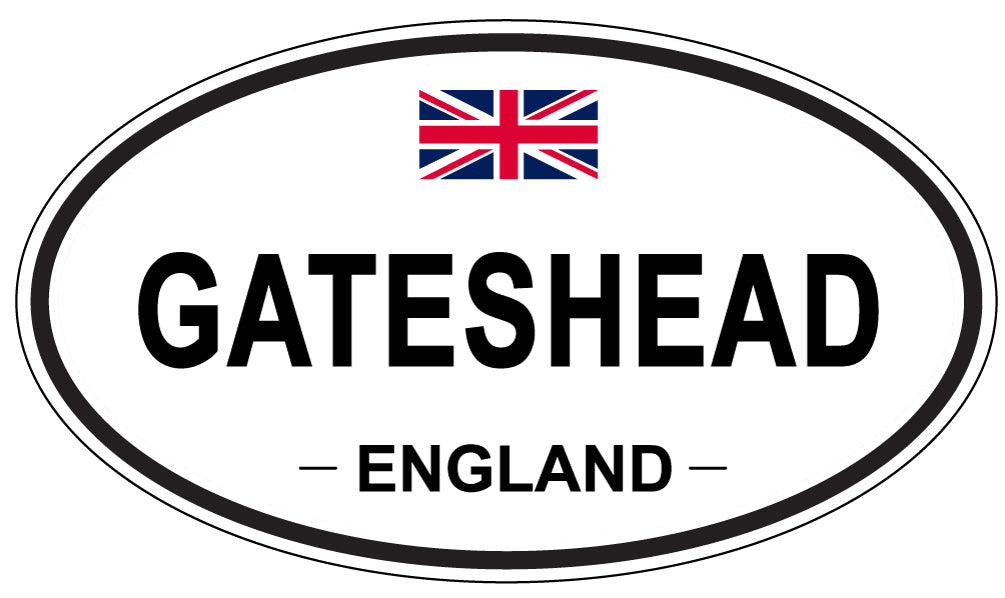 GATESHEAD, England - Oval Magnet