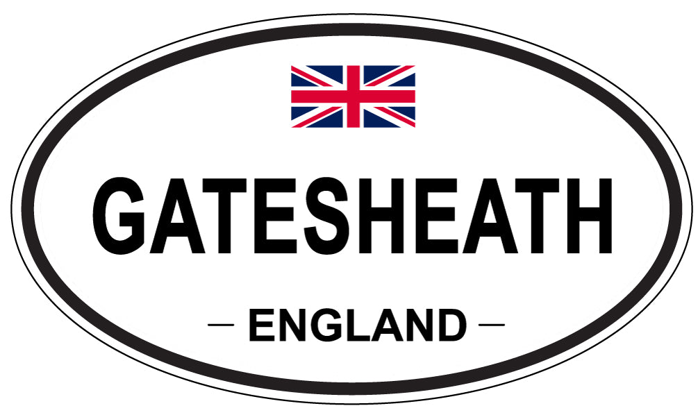 GATESHEATH, England - Oval Magnet